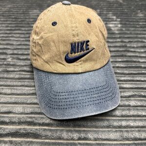 Nike Beige and Navy “Dad Hat”